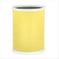 13 Qt. Oval Waste Basket (Lemon Yellow)
